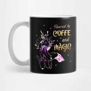 Coffee And Magic Wiccan Goth Witch Mug